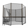 Батут UNIX line Black&Brown 8 ft (outside)