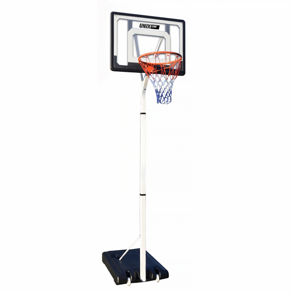 Баскетбольная стойка UNIX Line B-Stand 32"x23" R45 H210-260cm Баскетбольная стойка UNIX Line B-Stand 32"x23" R45 H210-260cm