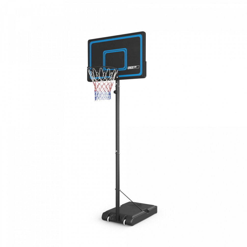 Баскетбольная стойка UNIX Line B-Stand-PE 44"x28" R45 H135-305 см Баскетбольная стойка UNIX Line B-Stand-PE 44"x28" R45 H135-305 см