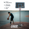 Баскетбольная стойка UNIX Line B-Stand-PE 44"x28" R45 H135-305 см Баскетбольная стойка UNIX Line B-Stand-PE 44"x28" R45 H135-305 см