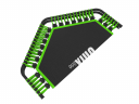 Батут UNIX line FITNESS Green (130 cm)
